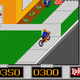 A screenshot of Paperboy's zigzag sidewalks.